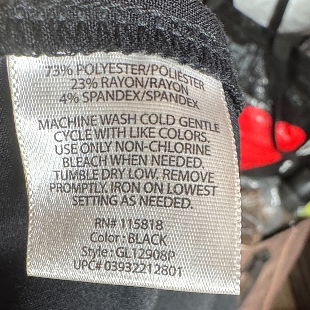 George Black High Rise Trouser Pants Size 12P - Picture 7 of 7